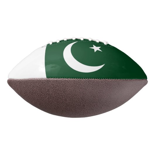 Patriottisch Amerikaans football met Pakistaanse v (Gedraaid 270)