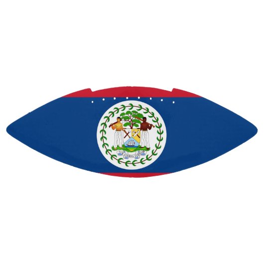 Patriottisch Amerikaans football met vlag van Beli (Paneel)