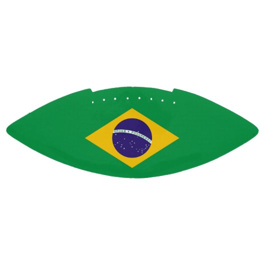 Patriottisch-amerikaans football met vlag van Braz (Paneel)