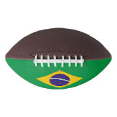 Patriottisch-amerikaans football met vlag van Braz (Voorkant)