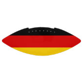 Patriottisch Amerikaans football met vlag van Duit (Paneel)
