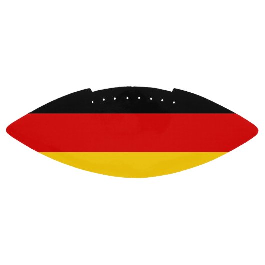 Patriottisch Amerikaans football met vlag van Duit (Paneel)