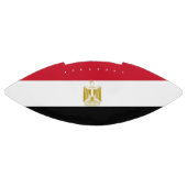 Patriottisch Amerikaans football met vlag van Egyp (Paneel)