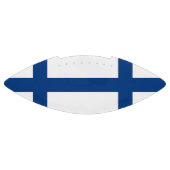 Patriottisch Amerikaans football met vlag van Finl (Paneel)