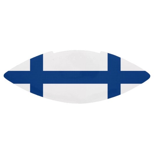 Patriottisch Amerikaans football met vlag van Finl (Paneel)