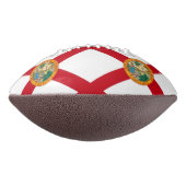 Patriottisch Amerikaans football met vlag van Flor (Gedraaid 270)