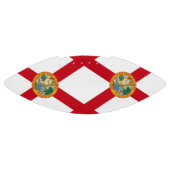 Patriottisch Amerikaans football met vlag van Flor (Paneel)