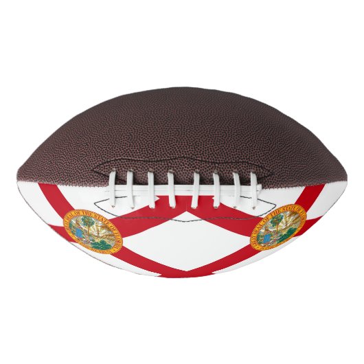 Patriottisch Amerikaans football met vlag van Flor (Voorkant)