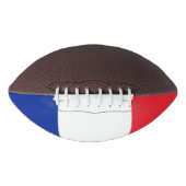 Patriottisch Amerikaans football met vlag van Fran (Voorkant)