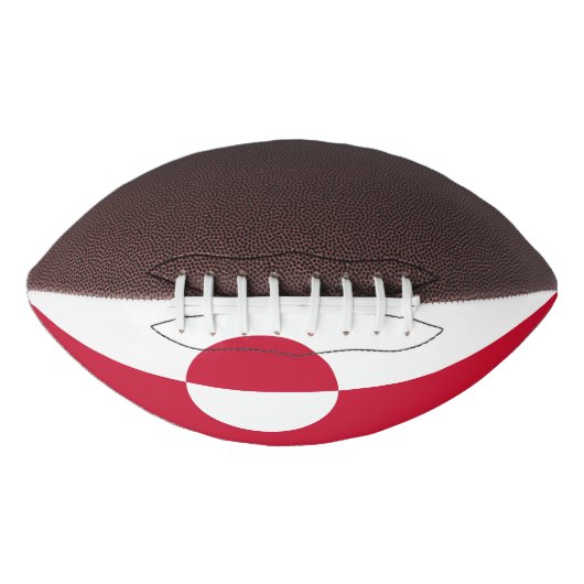 Patriottisch Amerikaans football met vlag van Groe (Voorkant)