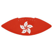 Patriottisch Amerikaans football met vlag van Hong (Paneel)