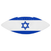 Patriottisch Amerikaans football met vlag van Isra (Paneel)