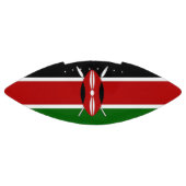 Patriottisch Amerikaans football met vlag van Keni (Paneel)