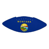 Patriottisch-amerikaans football met vlag van Mont (Paneel)