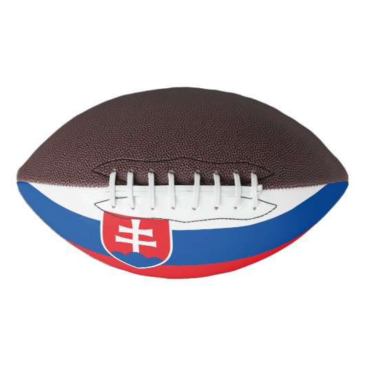 Patriottisch Amerikaans football met vlag van Slow (Voorkant)