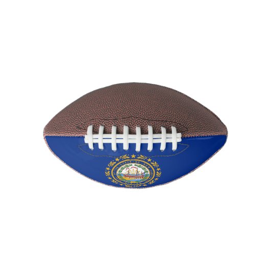 Patriottisch Amerikaans football New Hampshire (Voorkant)