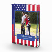 Patriottisch Amerikaans fotoblok (Rechts)