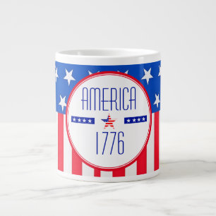 Patriottisch Amerikaans Grote Koffiekop