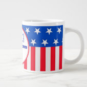 Patriottisch Amerikaans Grote Koffiekop (Rechts)