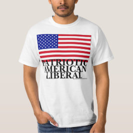 Patriottisch Amerikaans liberaal T-shirt