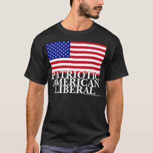 Patriottisch Amerikaans liberaal T-shirt