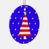 Patriottisch Amerikaans Ornament van de gestreepte (Rechts)