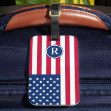 Patriottisch Amerikaans Rood Wit Blauw Aangepast M