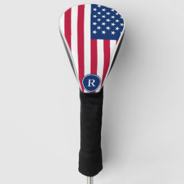 Patriottisch Amerikaans Rood Wit Blauw Aangepast M Golfheadcover