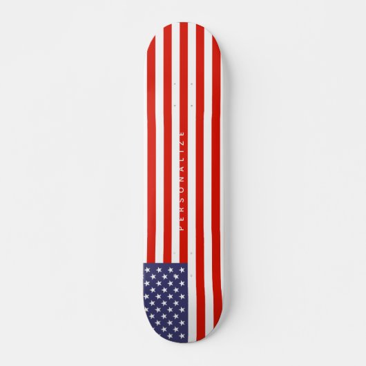 Patriottisch Amerikaans skateboarddek Persoonlijk Skateboard (Voorkant)