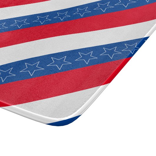 Patriottisch/Amerikaans Snijplank (Hoek)