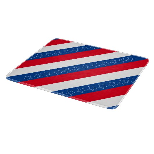 Patriottisch/Amerikaans Snijplank (Hoek)