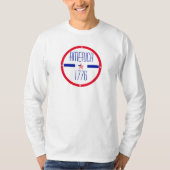 Patriottisch Amerikaans T-shirt (Voorkant)