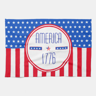 Patriottisch Amerikaans Theedoek
