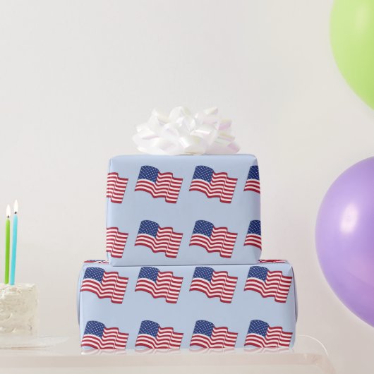 Patriottisch Amerikaans Vlag Inpakpapier (Feestgeschenken)