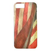 Patriottisch Amerikaans Vlag iPhone 7 Hoesje (Achterkant)