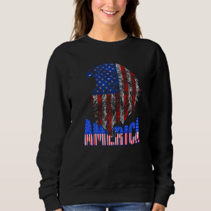 Patriottisch Amerikaans Vlag Tribal Usa Eagle 4 Trui
