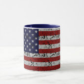 Patriottisch Amerikaans Vlag van de Verenigde Stat Mok (Midden)