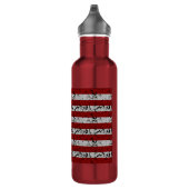 Patriottisch Amerikaans Vlag van de Verenigde Stat Waterfles (Rechts)