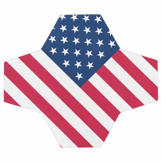 Patriottisch Amerikaans Vlag Voetbal (Enkel)