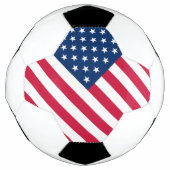 Patriottisch Amerikaans Vlag Voetbal (Voorkant)