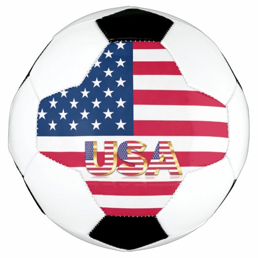 Patriottisch Amerikaans Vlag Voetbal Verenigde Sta (Voorkant)