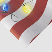 Patriottisch Amerikaans Vlag Weefselpapier Tissuepapier (Detail)