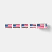 Patriottisch Amerikaans Vlaggenlint Satijnen Lint (Voorkant)