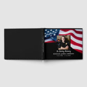 Patriottisch Amerikaans vlaggesteente Gastenboek (Volledig)