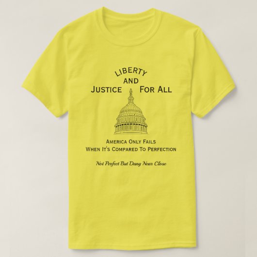 Patriottisch Amerikaanse (3b) T-shirt (Design voorkant)