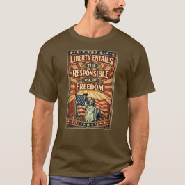 Patriottisch Amerikaanse (4) T-Shirt