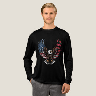 Patriottisch Amerikaanse Adelaar T-shirt – USA Vla
