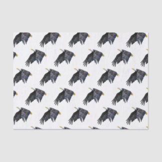 Patriottisch-Amerikaanse Bald Eagle in Flight Mini Tissuepapier