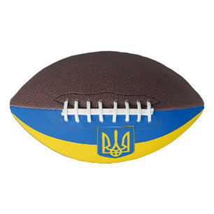 Patriottisch-Amerikaanse football vlag van Oekraïn