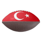 Patriottisch-Amerikaanse football vlag van Turkije (Gedraaid 270)